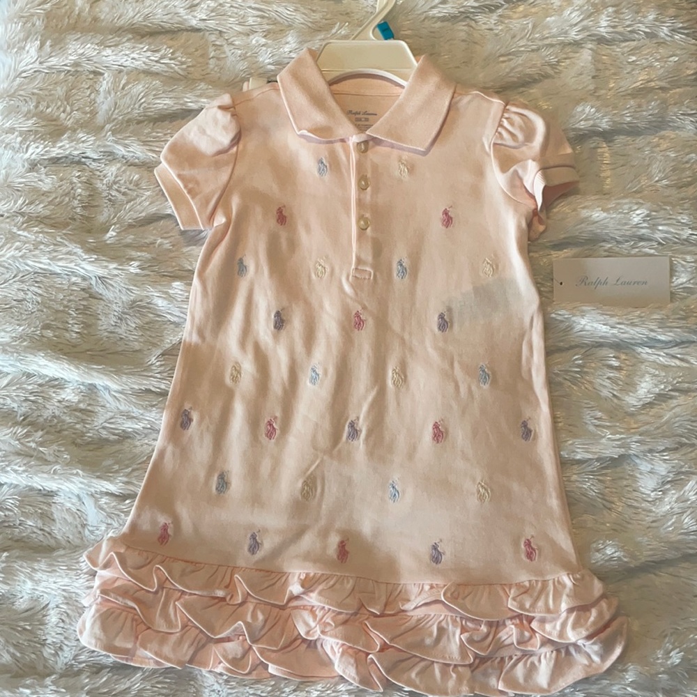 NWT Ralph Lauren Pony Dress 24 Months